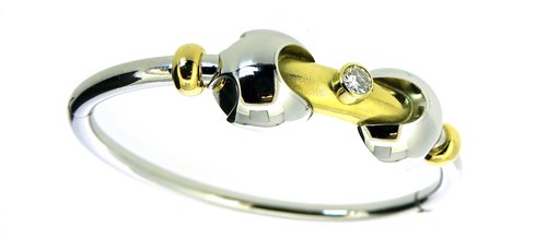 Platinum award bangle